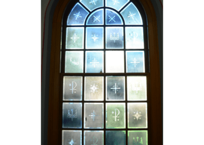 Emmaus St. Charles Campus Chapel Stained Glass Window