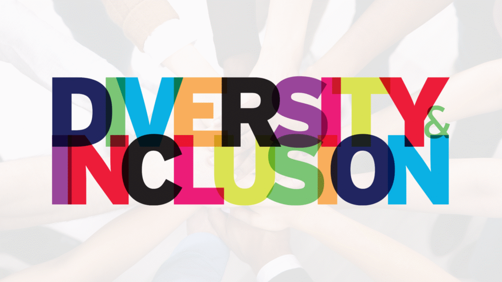 Diversity, Equity, Inclusion Graphic