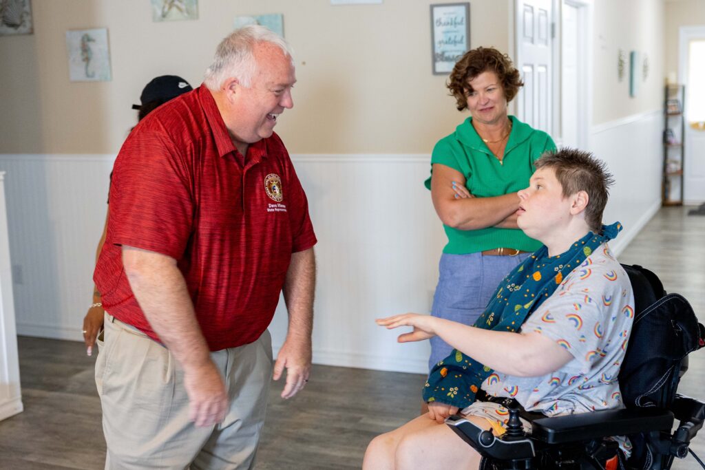 Advocate working for Emmaus homes