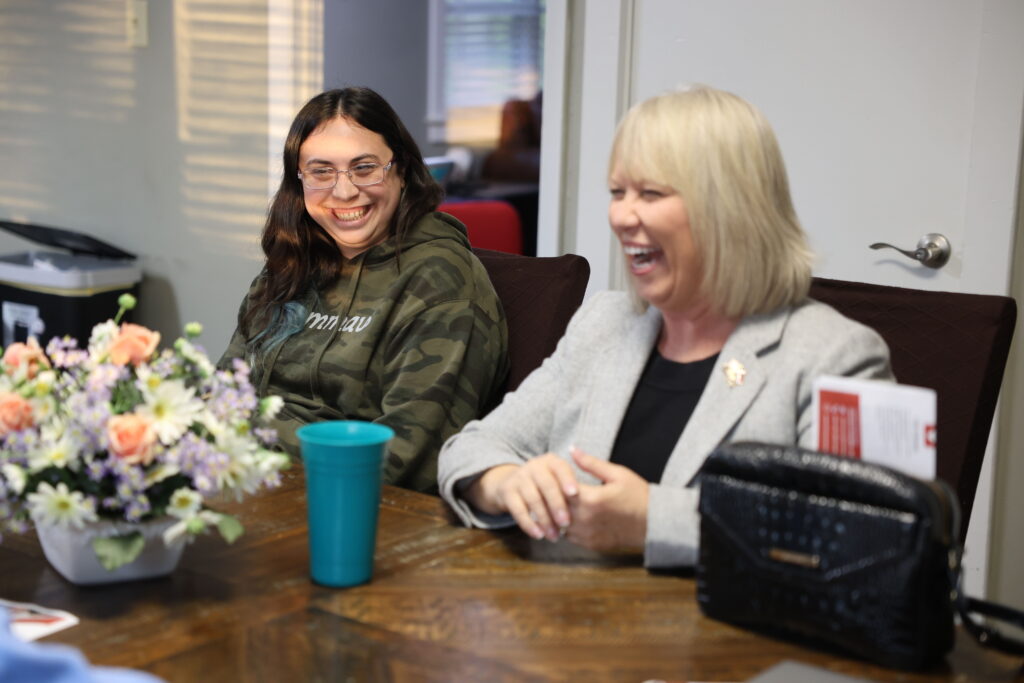 Advocate working for Emmaus homes