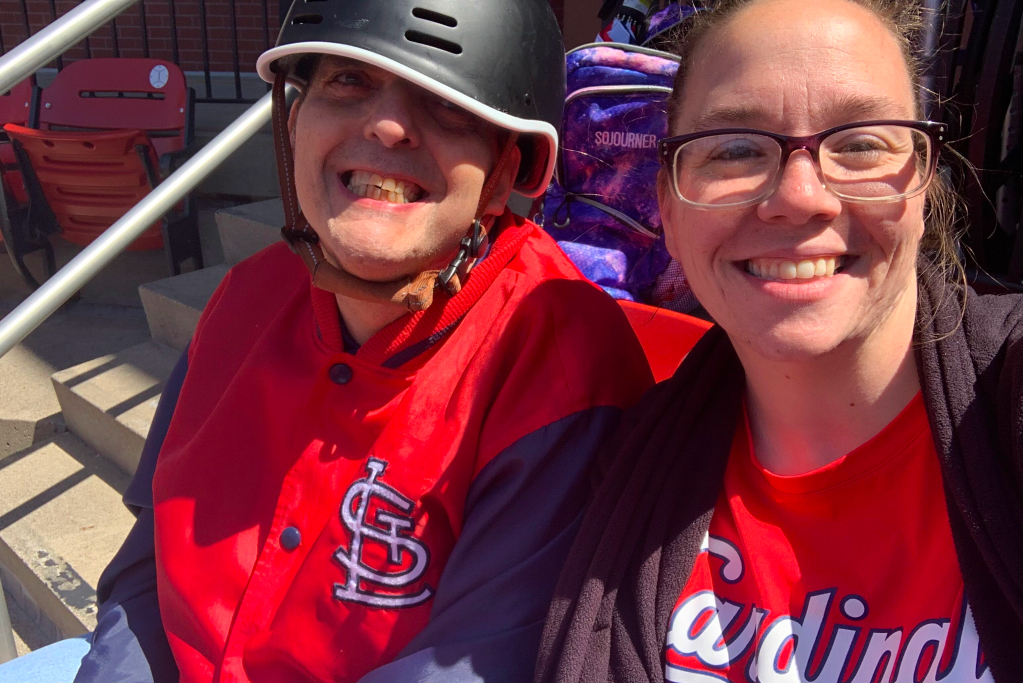 Volunteers at Cardinal Game