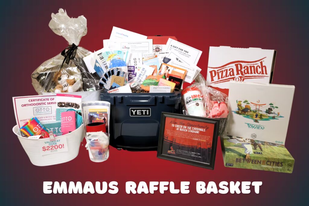 emmaus raffle basket