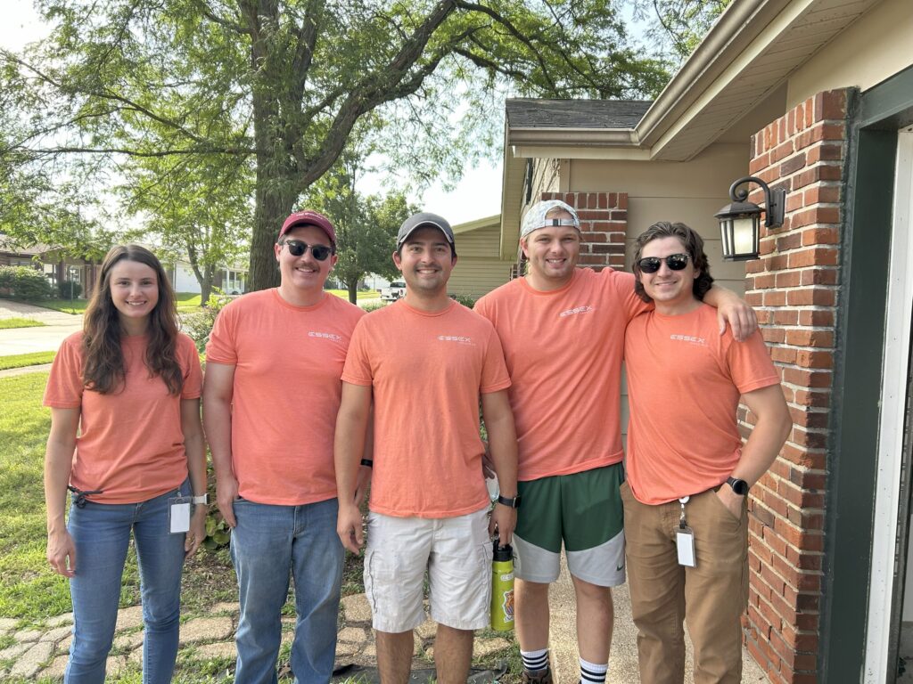 Family Volunteering to help emmaus homes