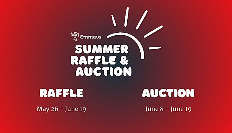 Summer raffle and auction logo